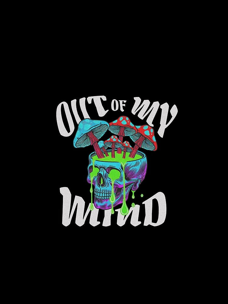 Mushroom Out of my mind T-shirt by Sweetnotsour