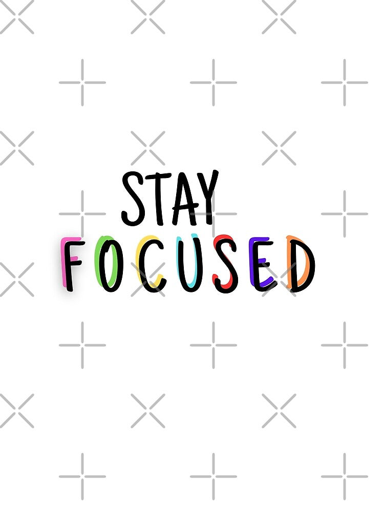 Stay Focused Corolful Minimal Design by Angie-Atelier