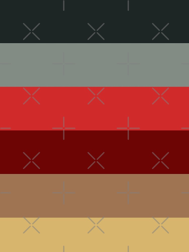 Retro Style Christmas Color Cascading Striped Pattern by thecooltable