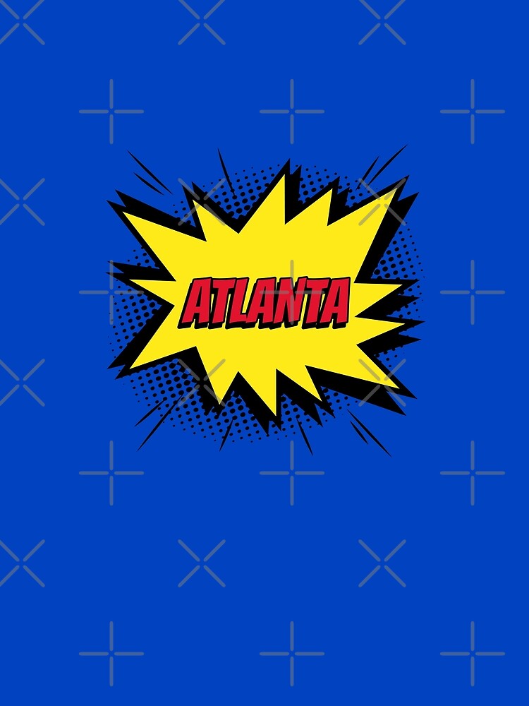 Atlanta comic kapow style artwork by CreatedbyJR