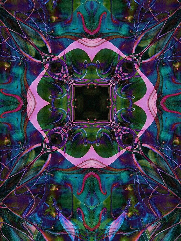Symmetry in dark colors by Psilographics