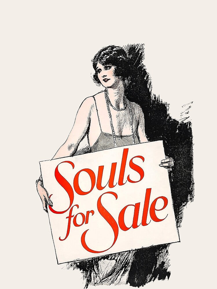 Souls for Sale – Vintage Editorial Streetwear Shirt by BestVarieties