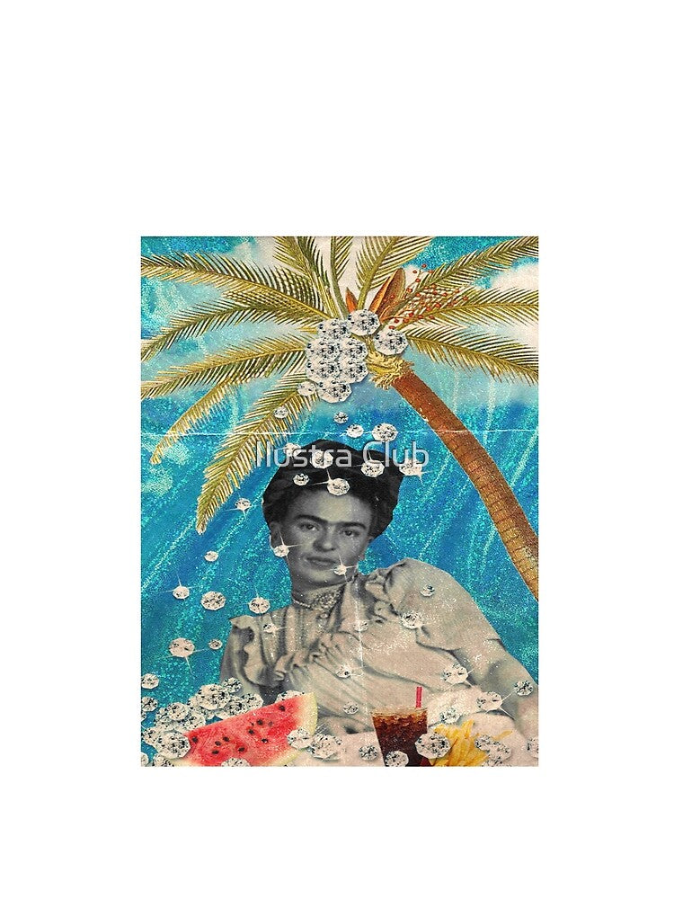 tropical kahlo by Ilustra Club