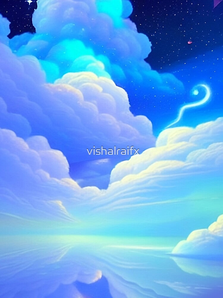 Colorful surreal clouds scenery with vibrant colors 7 by vishalraifx