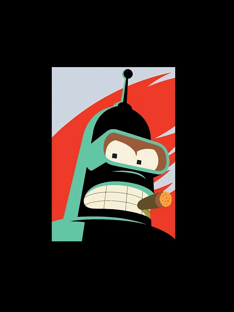 Futurama Bender Art Oversized by PdliazM