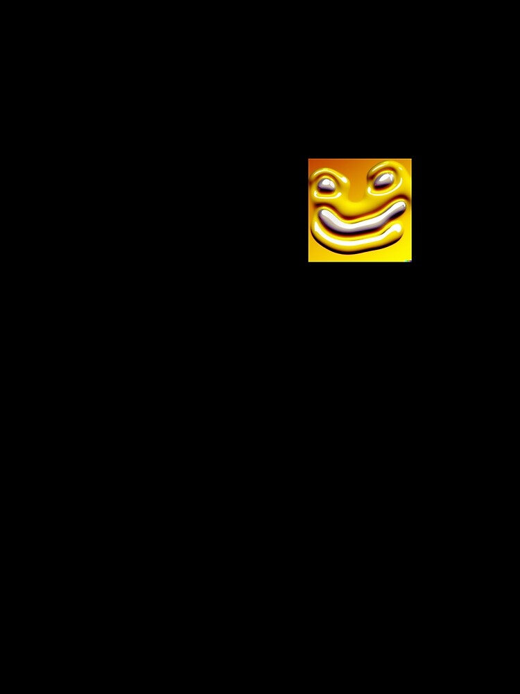 smiling face melting high quality by Drop Art