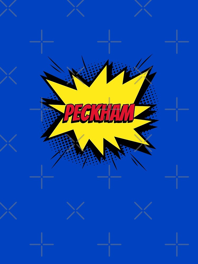 Peckham comic kapow style artwork by CreatedbyJR