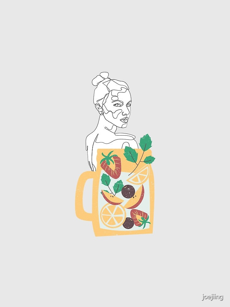 Women Heart Refreshment - Cool Sticker by joejiing