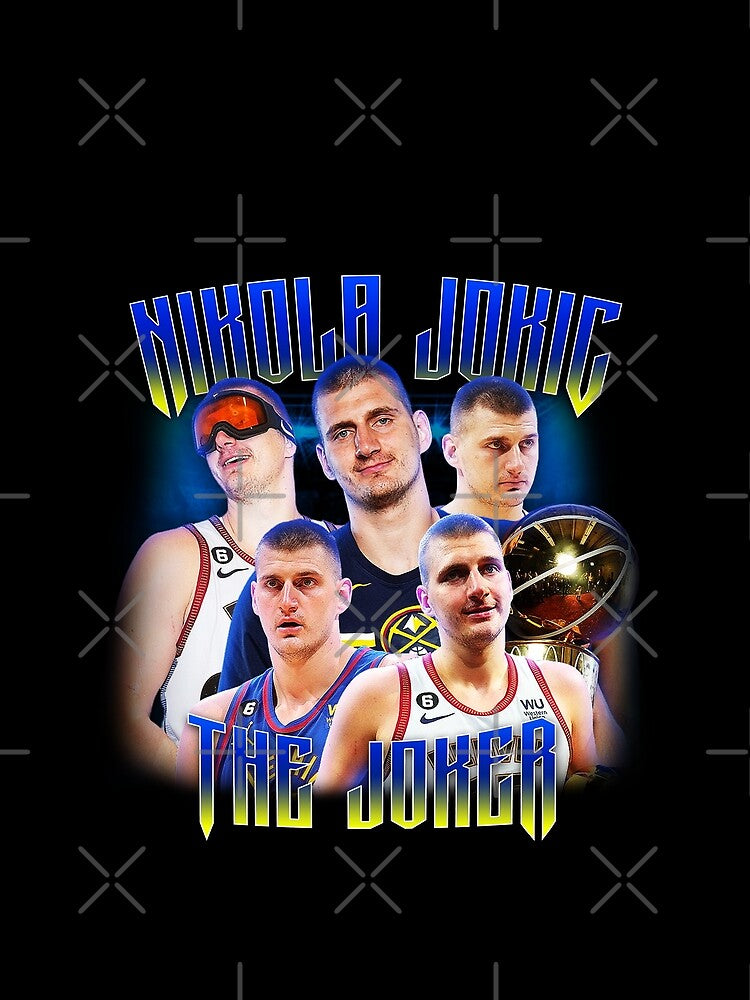 Nikola Jokic Vintage Style Tee, Bootleg Tee, Bootleg T Shirt, Rap Tee by NotoriousStudio