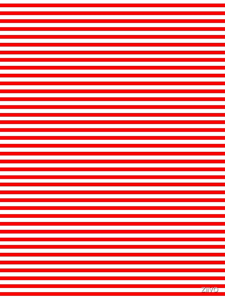 Red white stripes by ZiiVO