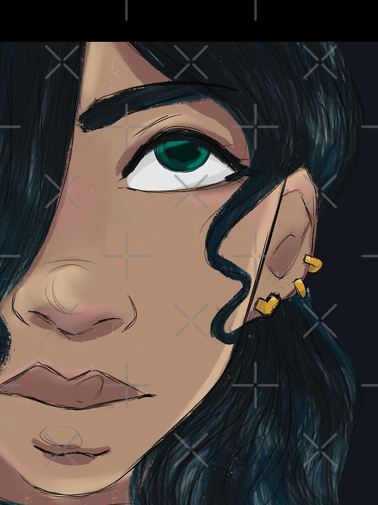 cool lady drawing colored by mioom