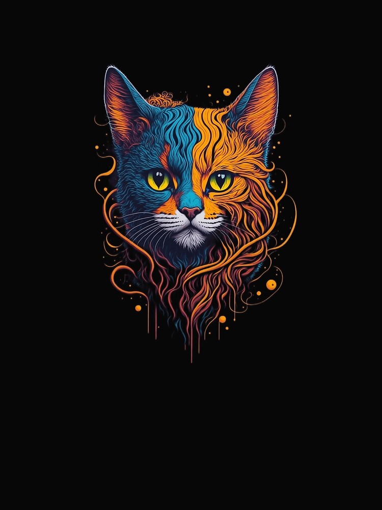 Bicolor cat by Vectorio