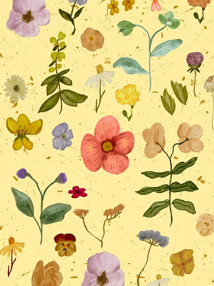Vintage Floral Pattern by bowsbotanicals