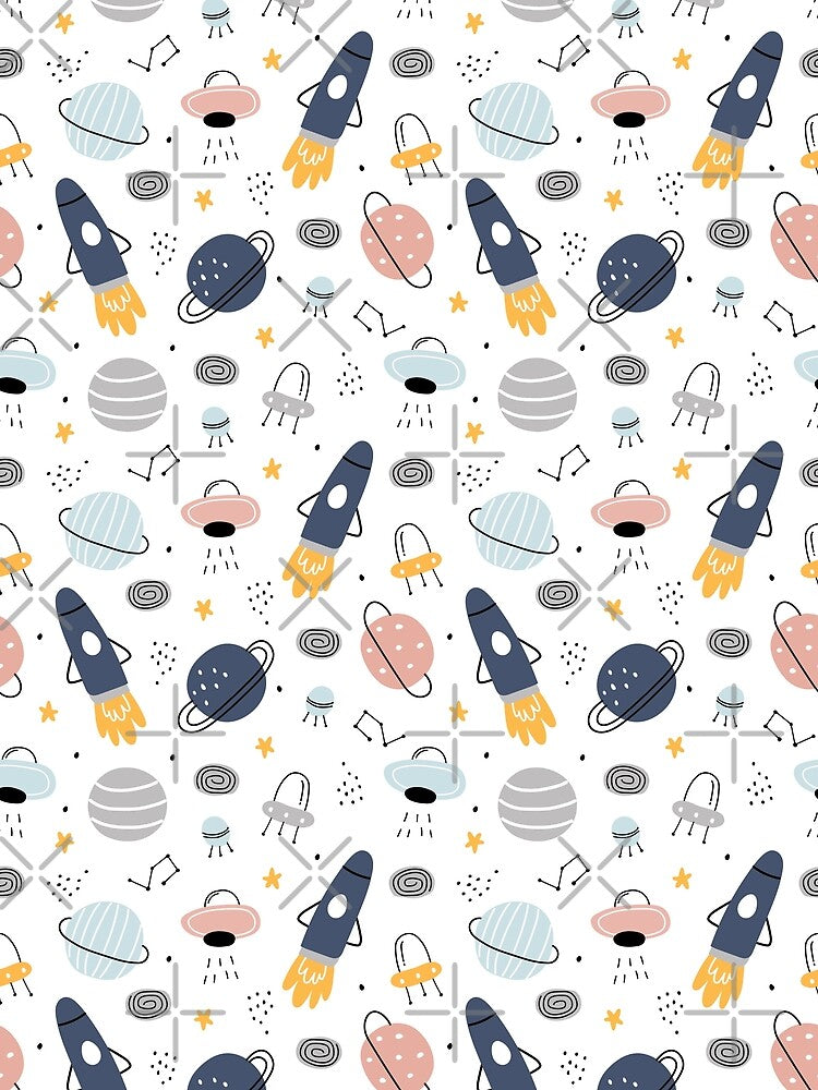 Colorful Playful Pattern Version 11 by Mozaic Clothes