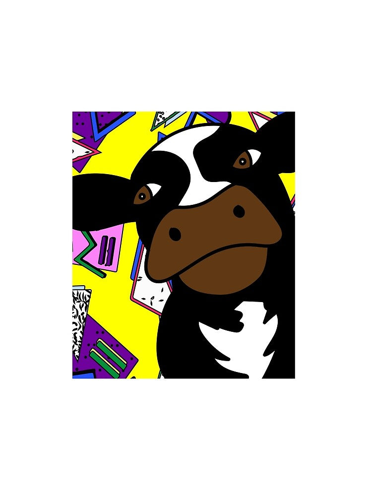 Funny Cow With Sunglasses Muh by flofin