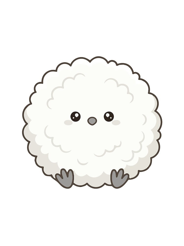 Just A Fluffy Cotton Ball With A Beak by Petzzz