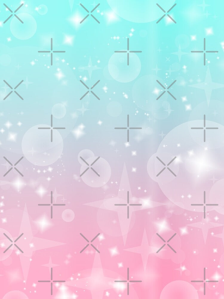 Kawaii Magical Cotton Candy Sparkle Pattern by Bumblefuzzies