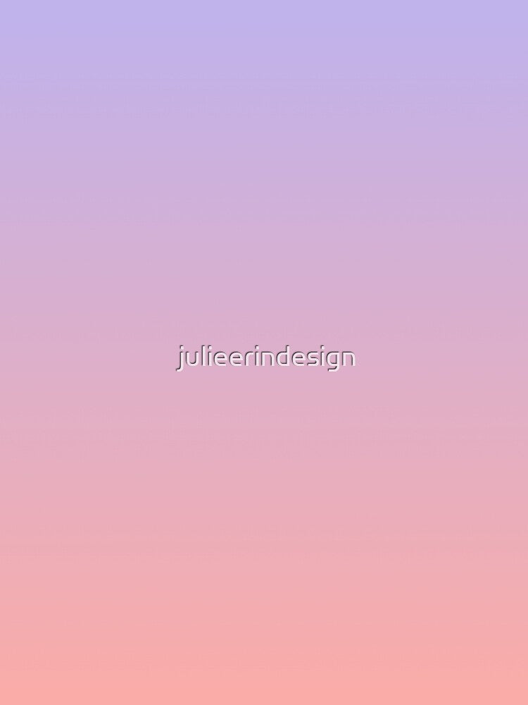 Purple Pink Pastel Ombre Gradient by Julie Erin Designs