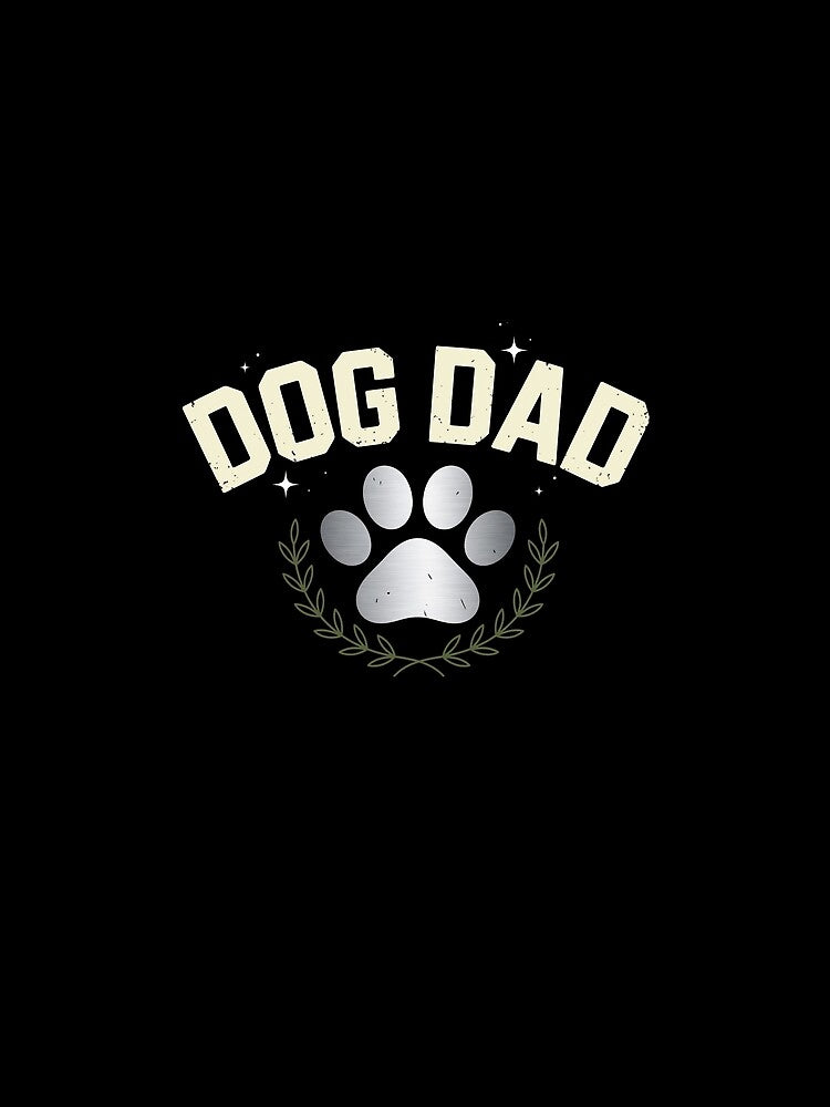 Dog Dad - Style - Funny Dog Paw by GiaoCalonas