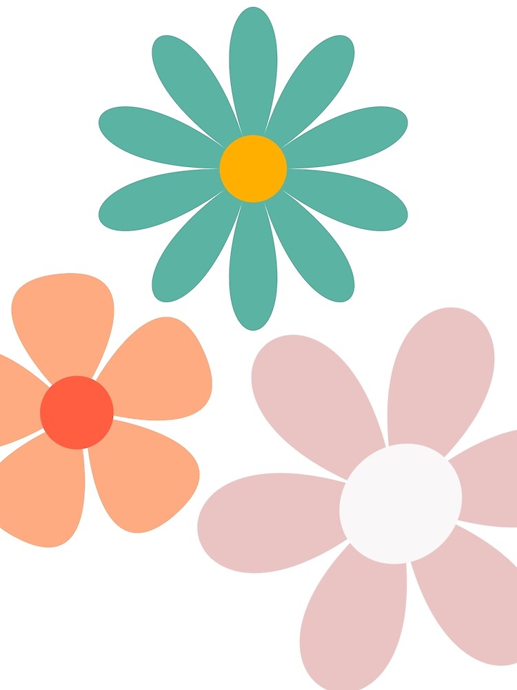 Retro Flowers by argentdesignco