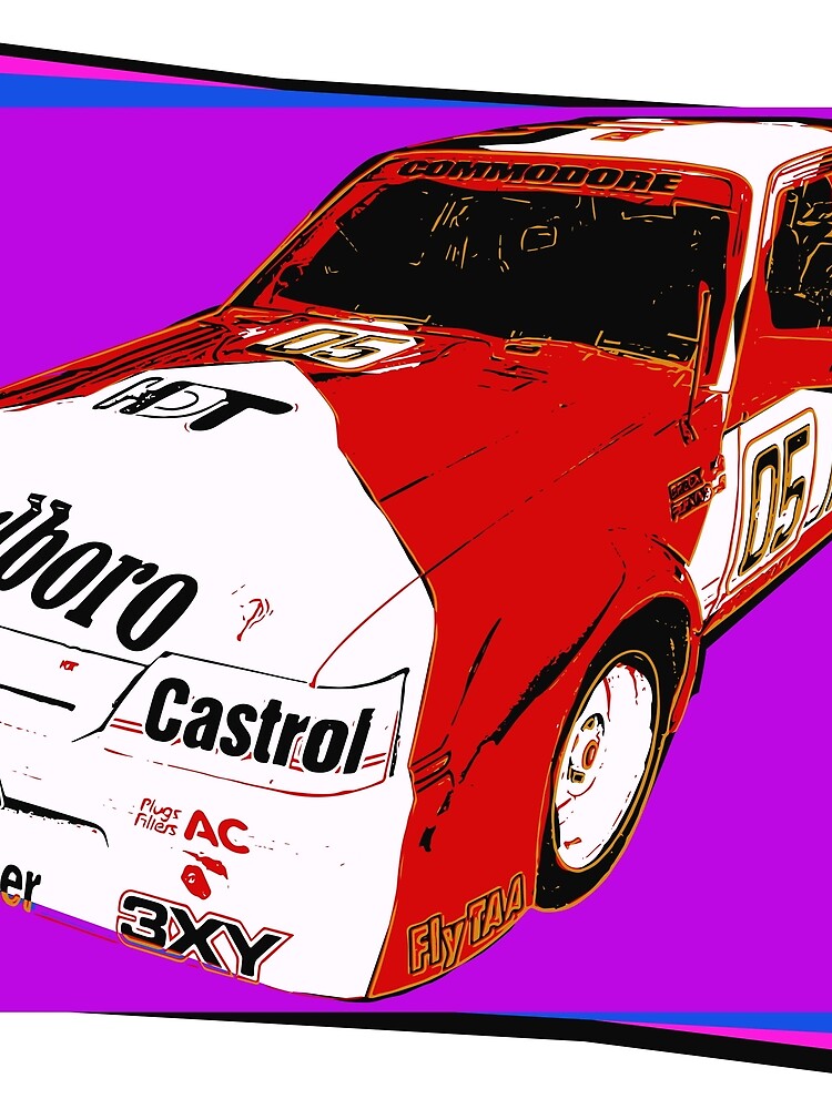 Race Car Retro by Mark Malinowski