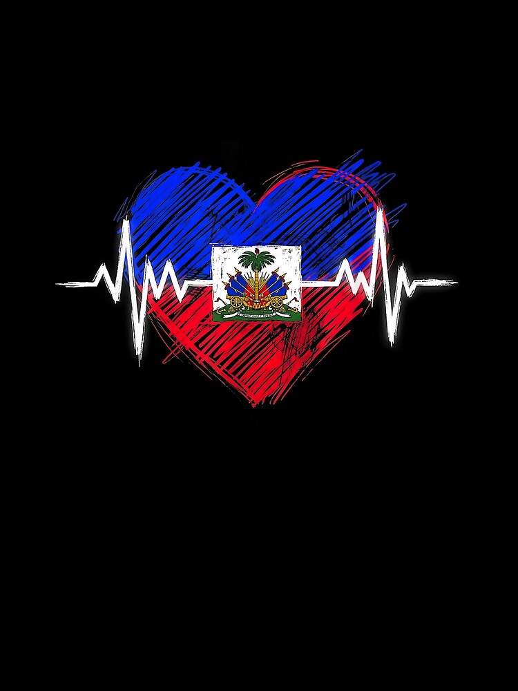 haiti independence haitian flag day heartbeat women men by mariazin