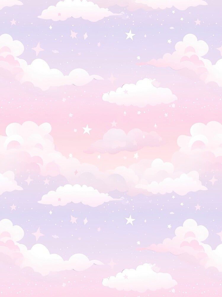 Kawaii Cotton Candy Dreams, A Pastel Sky by Cherrita07