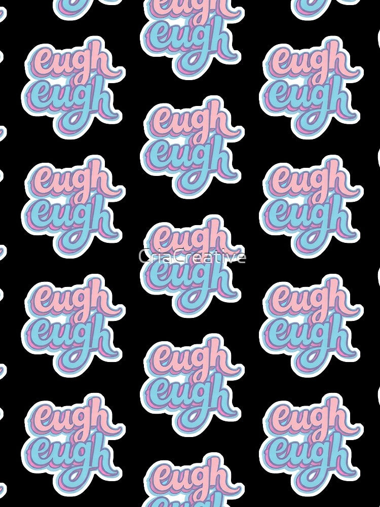 Eugh Eugh Bubble Text by CriaCreative
