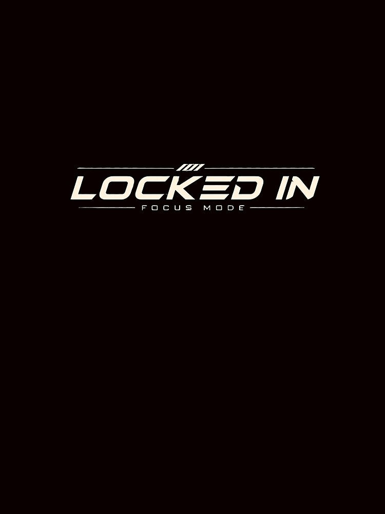 LOCKED IN – Minimal Focus Streetwear by FrameFlow