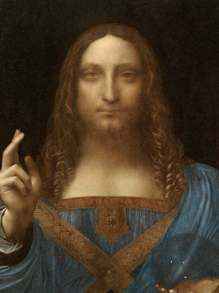 Leonardo Da Vinci's Salvator Mundi by mosfunky