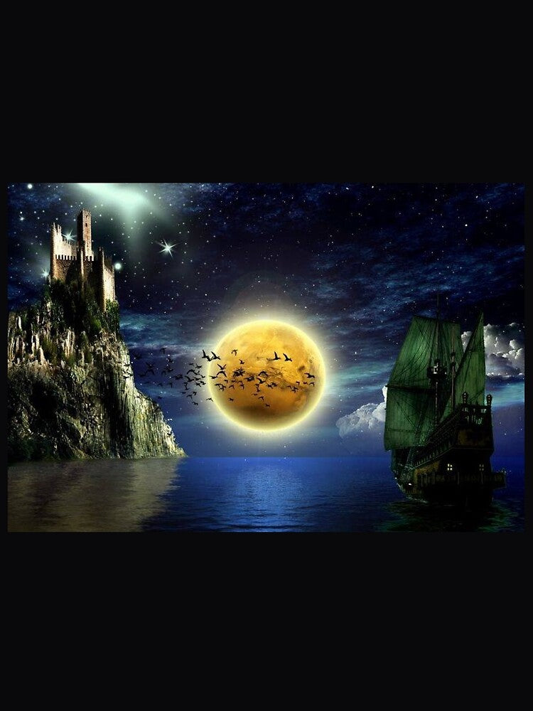 The view of a planet on the horizon by Pantelis-design