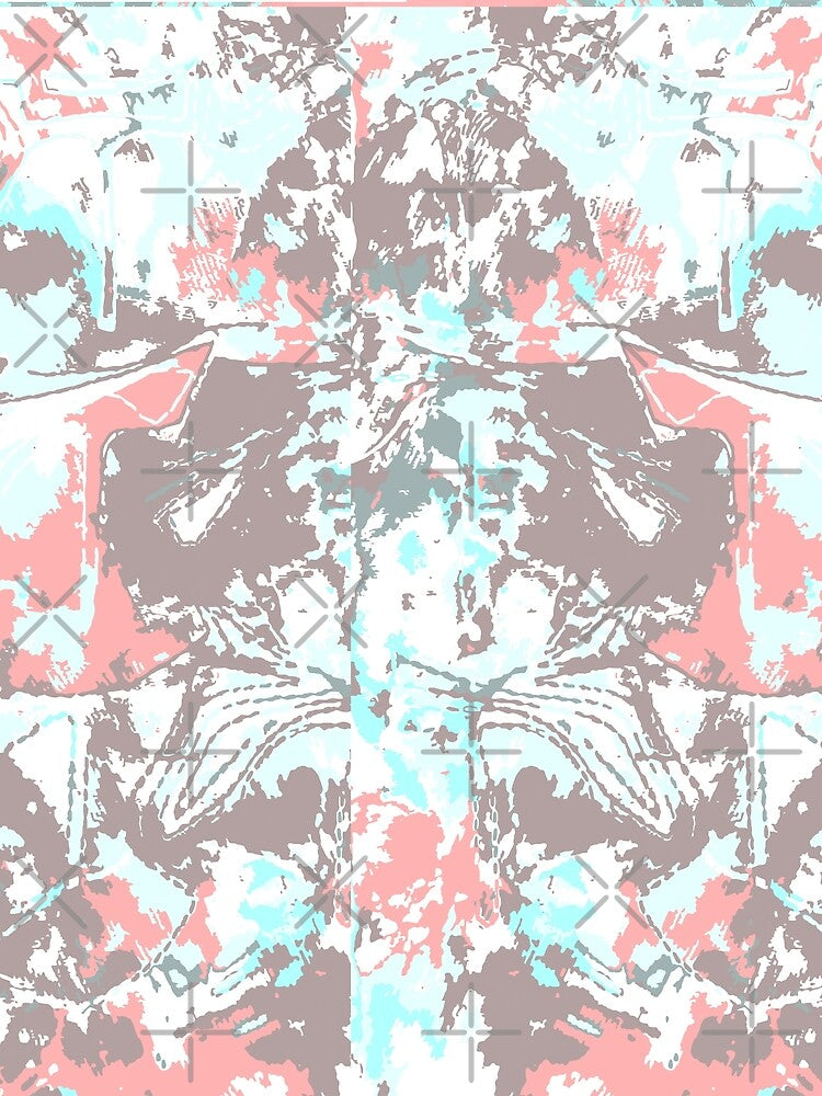 Abstract White Exclusive Pattern by LIRAZ ZIV