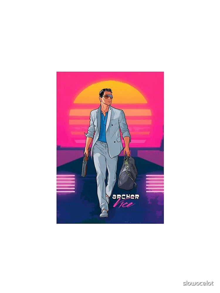 Archer Vice City by slowocelot