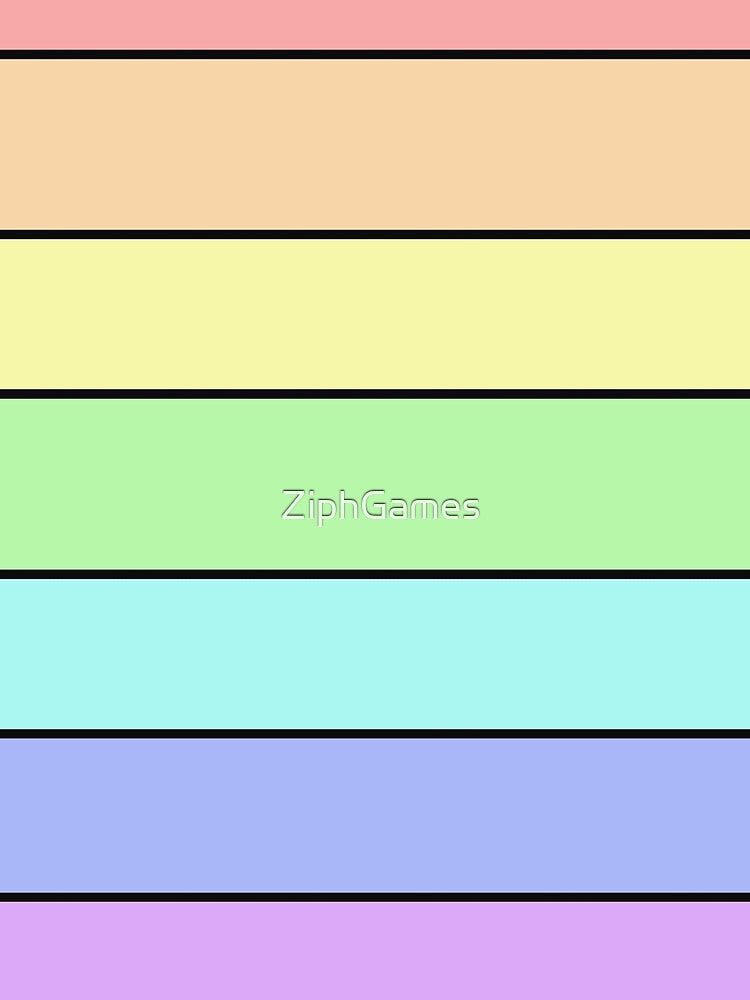 colorful stripes - rainbow by ZiphGames