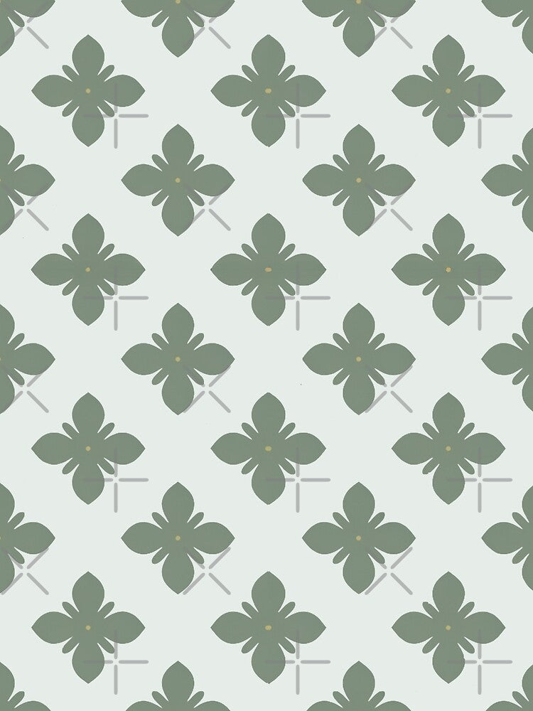Soft Minimal Sage Pattern by yara.lahdo