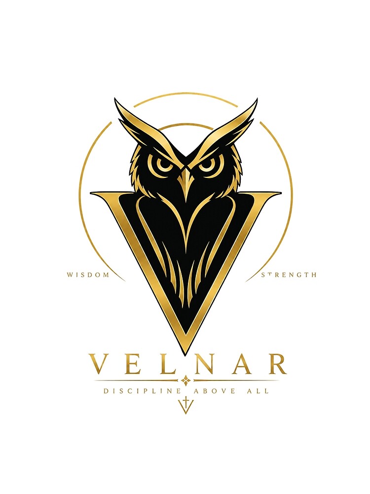 VELNAR Owl Vision – Gold Luxury Emblem by Ikkipass Enterprises