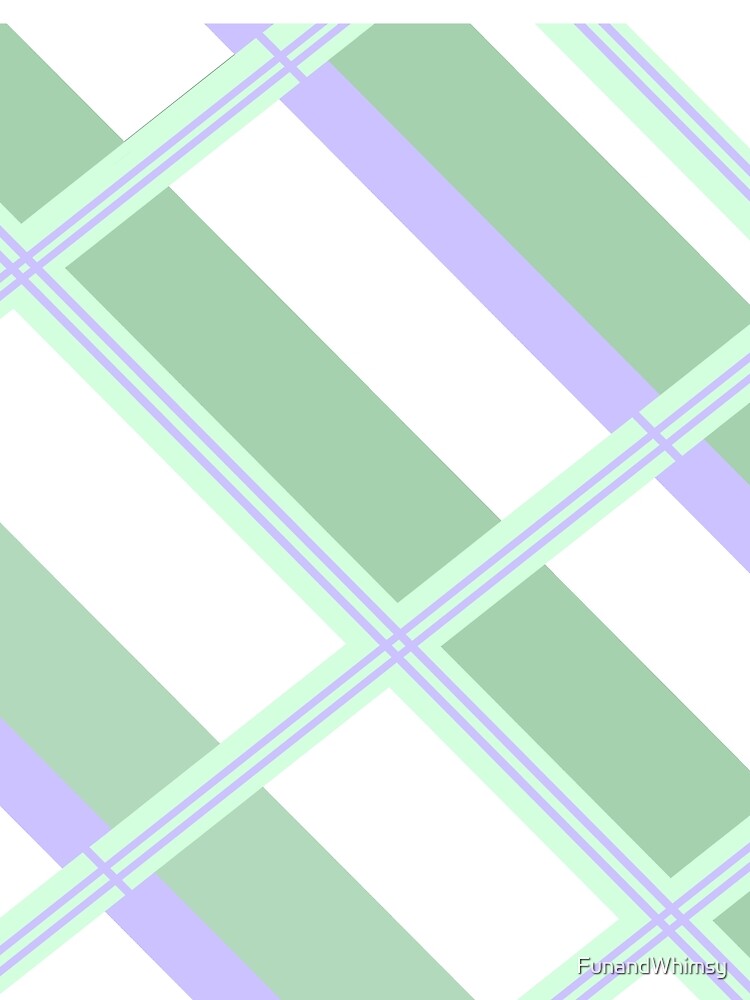 Green and purple plaid by FunandWhimsy