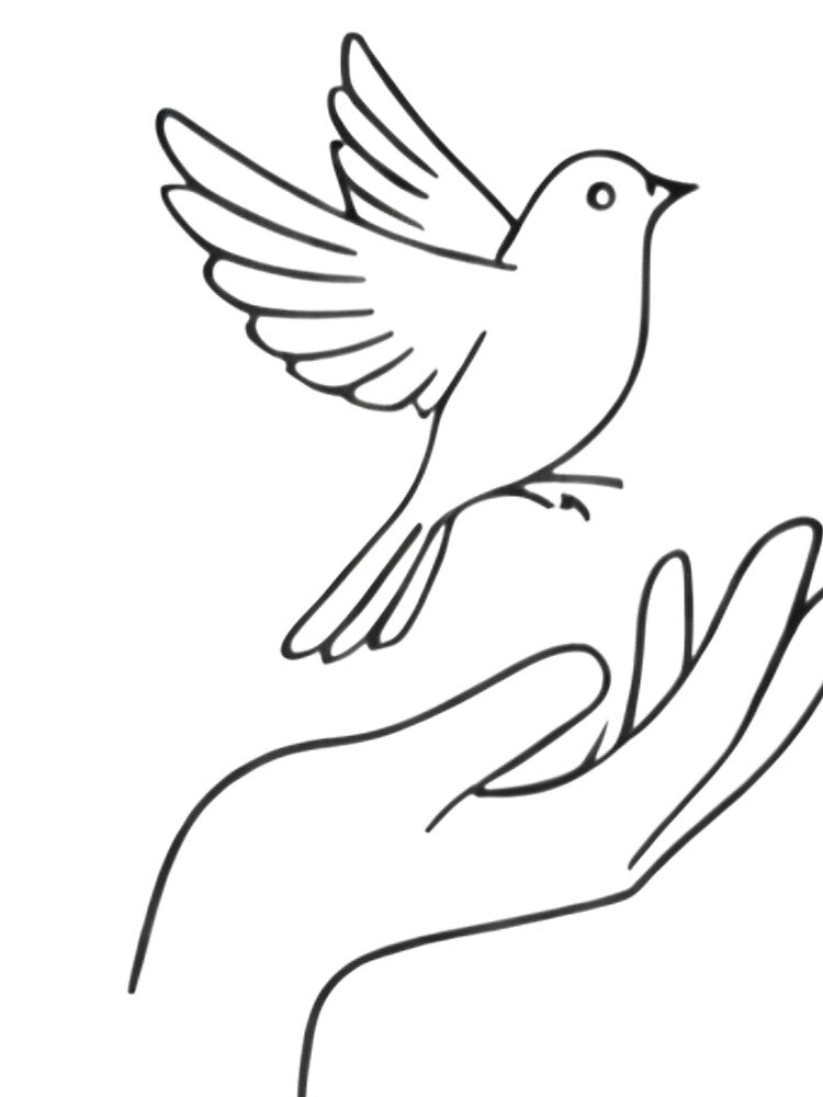 Cute Bird Free Fly by Be-You-Vibes