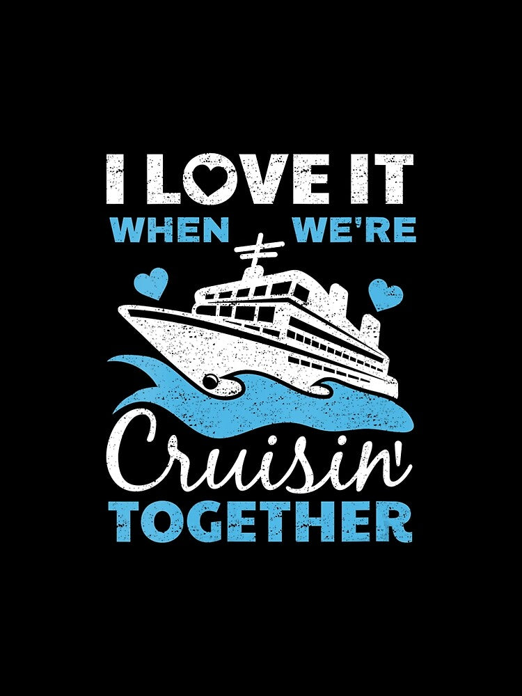 Womens Cool Cruise Art Men Women Cruise Ship Couple Family Vacation V-Neck by concretemariach