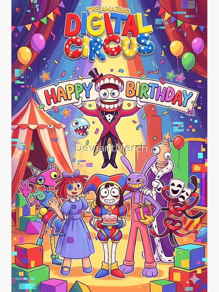 TADC Birthday Art by DeviantMerch