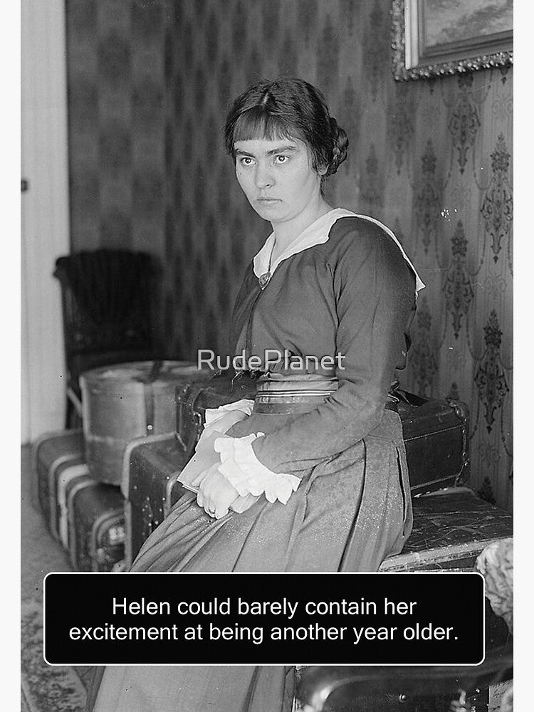 Birthday Joy Vintage Humour by RudePlanet