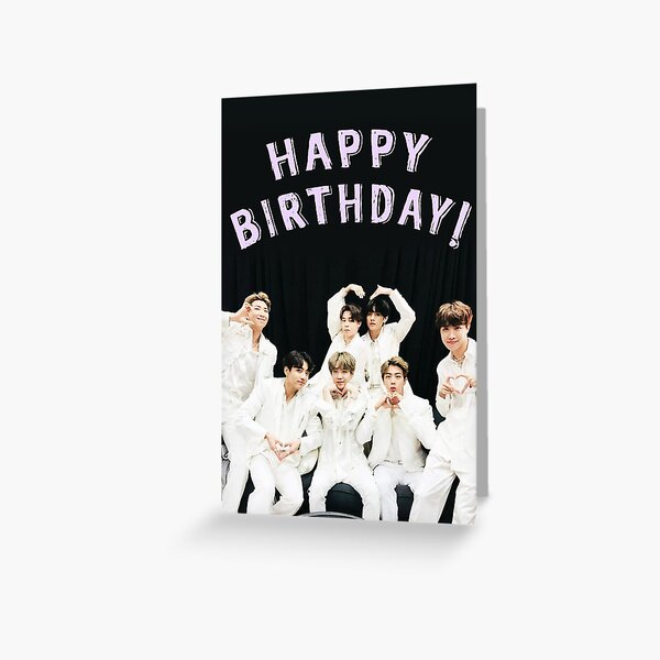 BTS Happy Birthday by cloudstardust