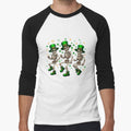 Dancing Skeleton St Patrick's Day Matching Group Outfit by PopArtDesigns