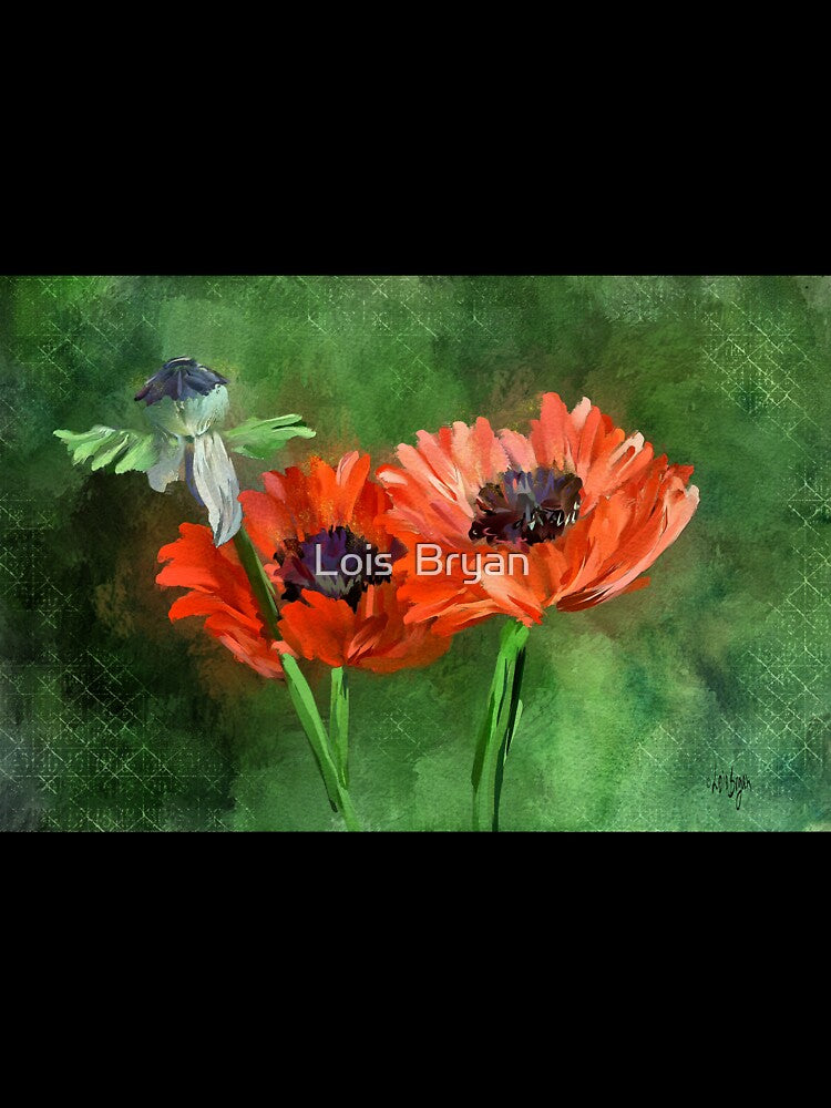 Poppies by Lois  Bryan