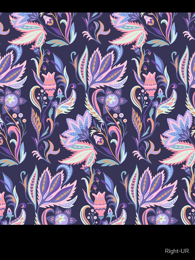 Colorful American Retro Pattern by Right-UR