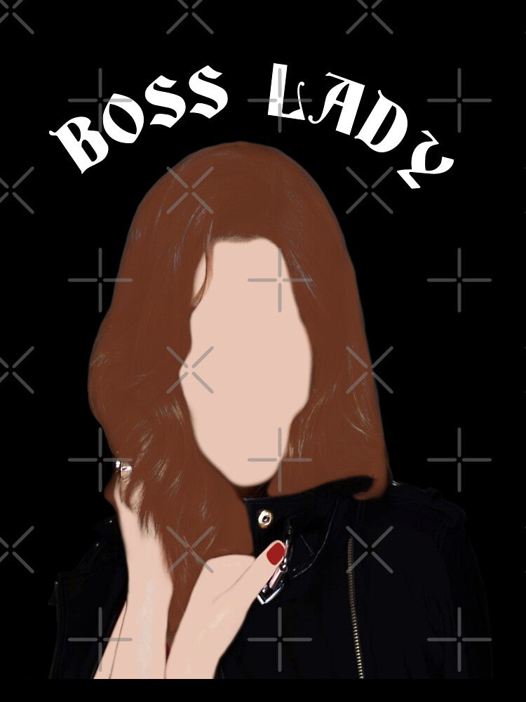 BOSS LADY (WHITE TEXT) by uruadhikari1020