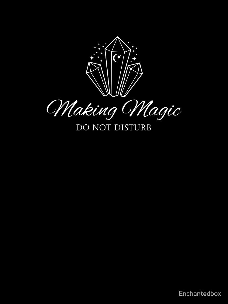 Making Magic - Do not Disturb | Vector Illustration by Enchantedbox