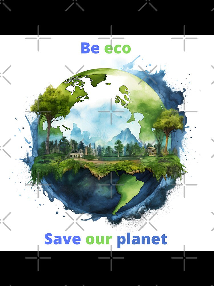 Be green, save our planet by grebie