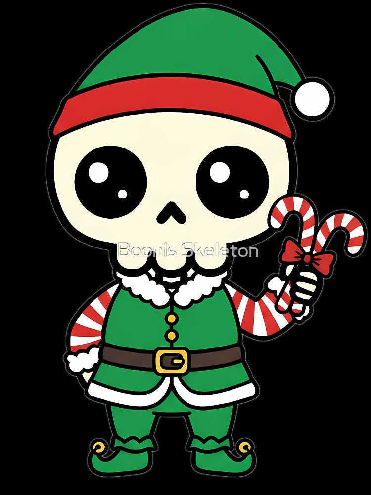 Christmas Elf 2 Boonis Skeleton by Boonis Skeleton