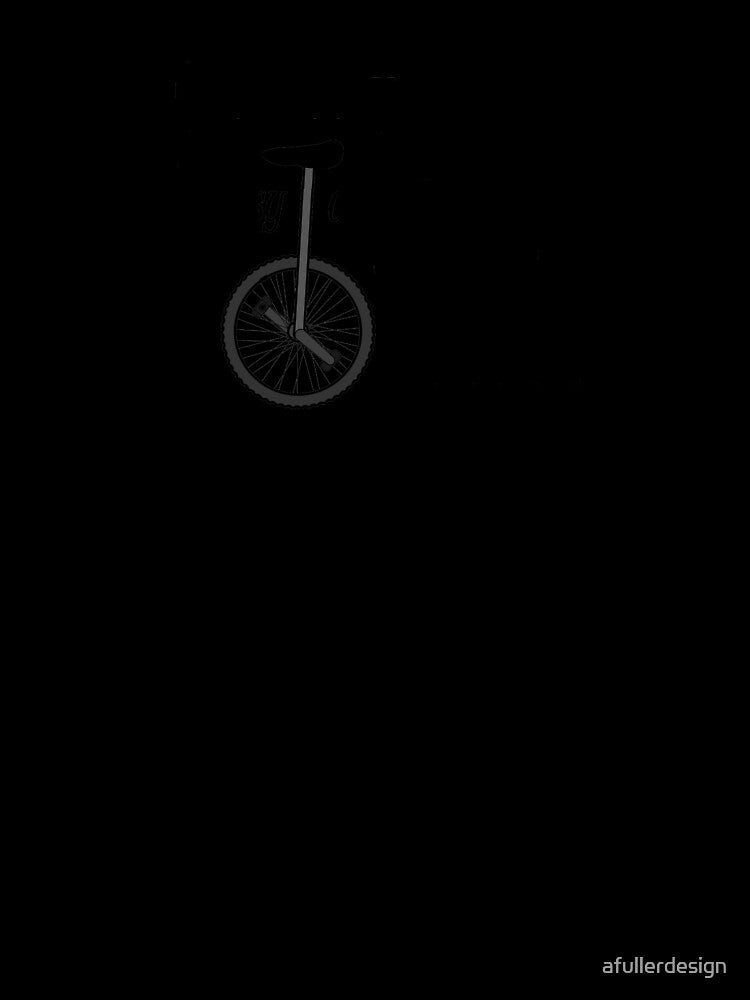 Chemistry is as easy as riding a unicycle, backwards, in the snow. by afullerdesign